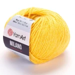 Włóczka YarnArt Milano 863 / słoneczny