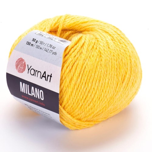 Włóczka YarnArt Milano 863 / słoneczny
