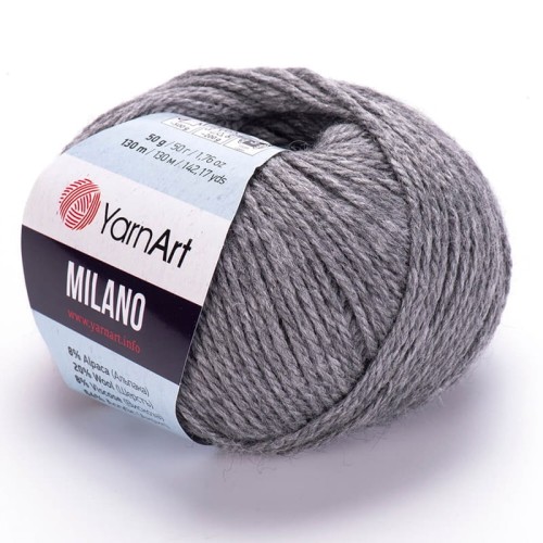 Włóczka YarnArt Milano 868 / szary