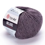 Włóczka YarnArt Milano 869 / szaro-fioletowy