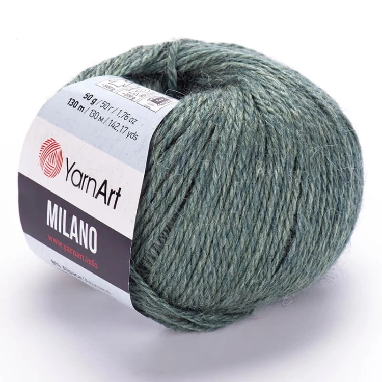 Włóczka YarnArt Milano 875 / eukaliptus