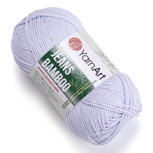 Włóczka YarnArt Jeans Bamboo 126 / jasna lawenda