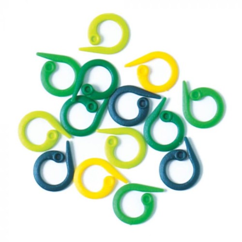 Znaczniki oczek  KnitPro Split Ring  / ślimak / 30 sztuk