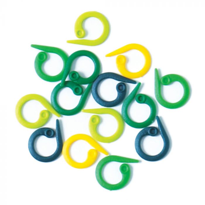 Znaczniki oczek  KnitPro Split Ring  / ślimak / 30 sztuk