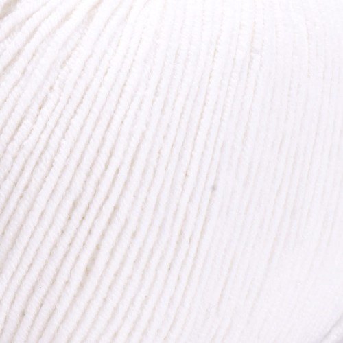 Włóczka YarnArt Jeans 01 / biel