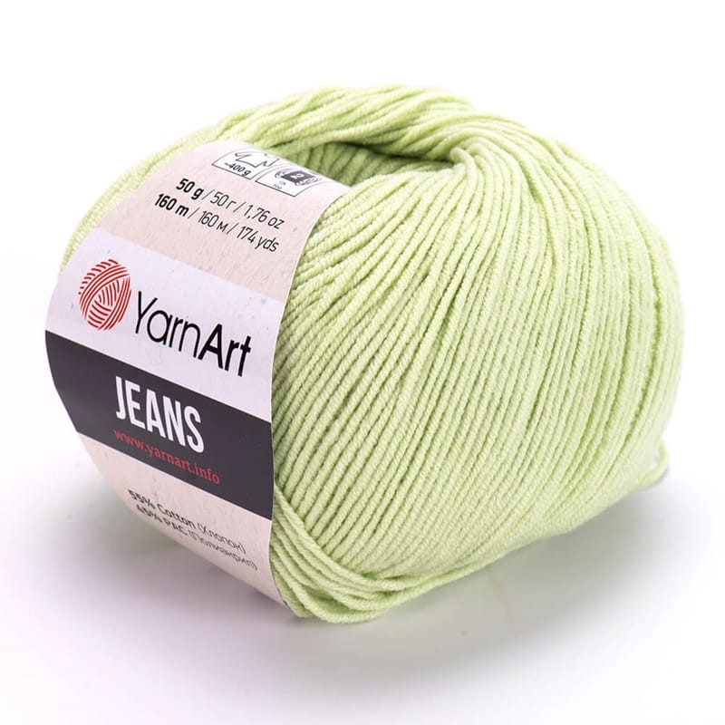 Włóczka YarnArt Jeans 11 / pistacja