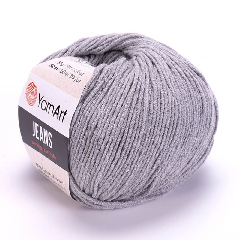 Włóczka YarnArt Jeans 46 / szary