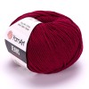 Włóczka YarnArt Jeans 66 / bordo