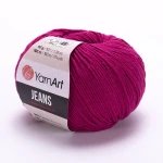 Włóczka YarnArt Jeans 91 / piwonia