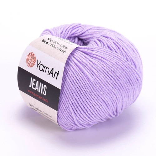Włóczka YarnArt Jeans 89 / fiołek