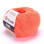 Włóczka YarnArt Jeans 61 / koral