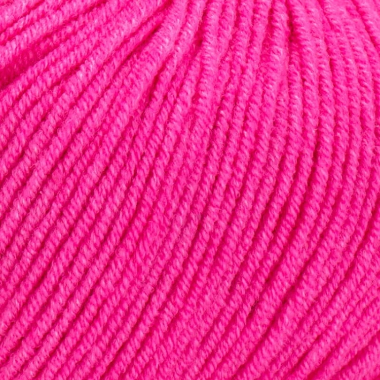Włóczka YarnArt Jeans 42 / intensywny róż