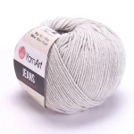 Włóczka YarnArt Jeans 49 / szary jasny