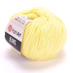 Włóczka YarnArt Jeans 67 / żółty jasny