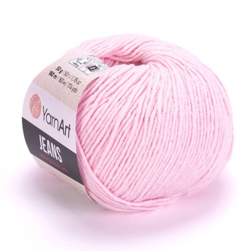 Włóczka YarnArt Jeans 74 / jasny róż