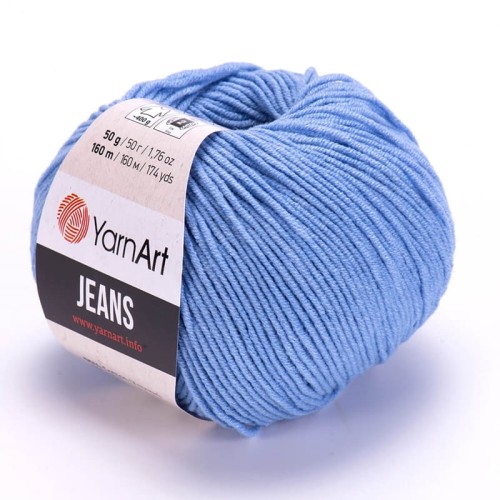 Włóczka YarnArt Jeans 15 / niebieski jasny