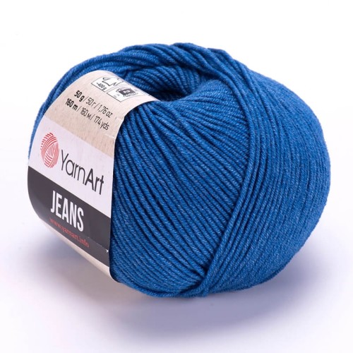 Włóczka YarnArt Jeans 17 / niebieski ciemny