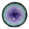 KOKONEK Merino 701 Sky power - Butelkowa zieleń/patyna/lawenda/jasny fiolet/purpura