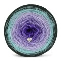 KOKONEK Merino 701 Sky power - Butelkowa zieleń/patyna/lawenda/jasny fiolet/purpura