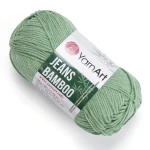 Włóczka YarnArt Jeans Bamboo 138 / aloes