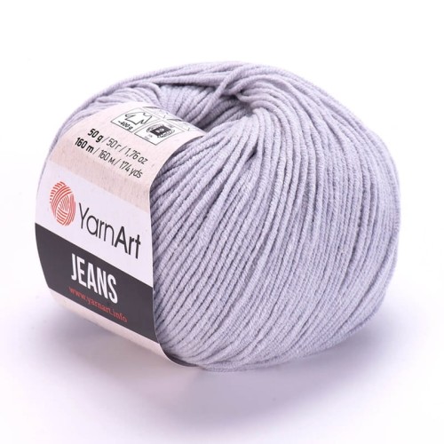 Włóczka YarnArt Jeans 80 / stalowy