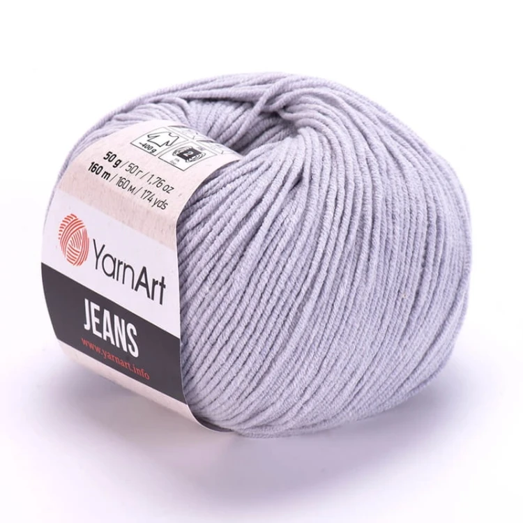 Włóczka YarnArt Jeans 80 / stalowy