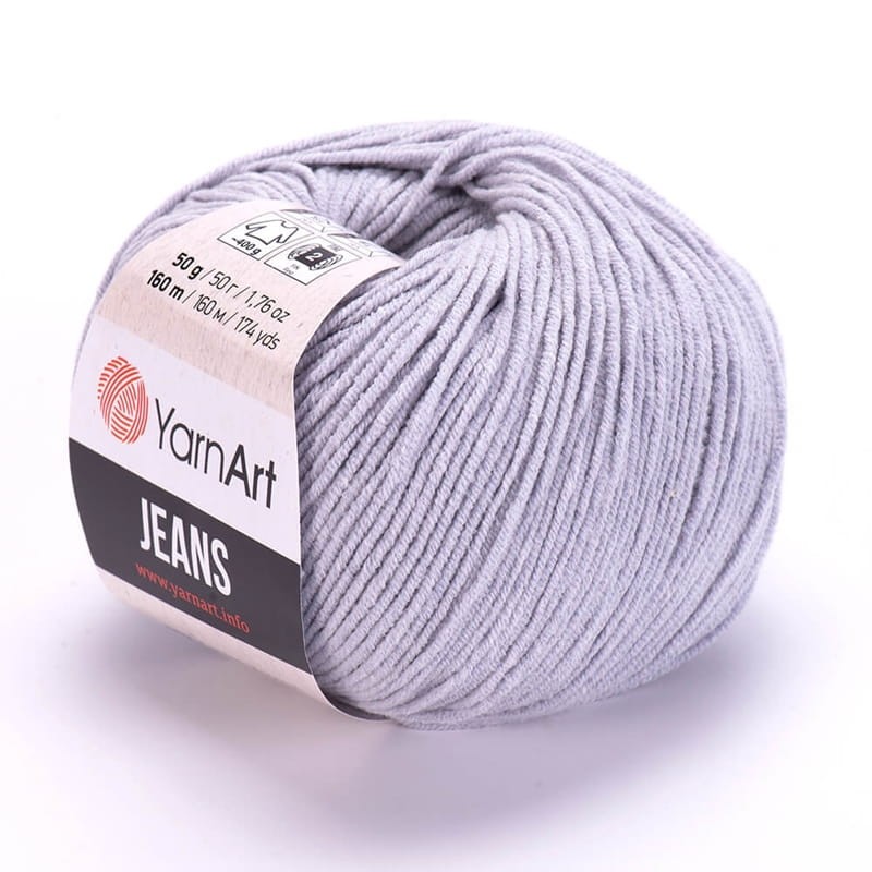 Włóczka YarnArt Jeans 80 / stalowy