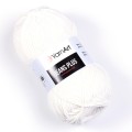 Włóczka YarnArt Jeans Plus 01 / biel