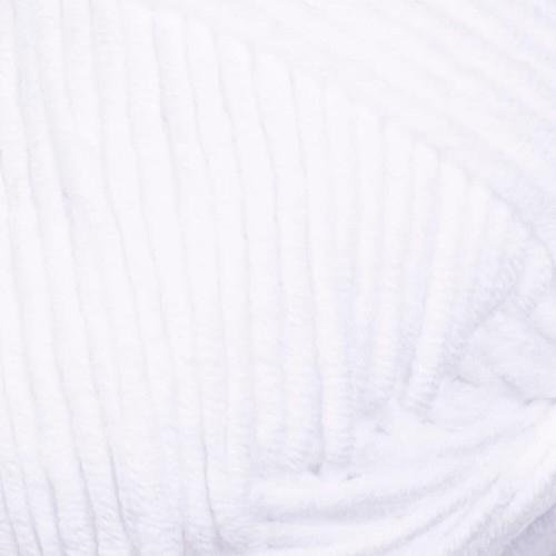 Włóczka YarnArt Jeans Plus 62 / biel optyczna
