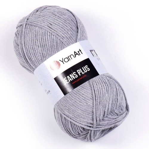 Włóczka YarnArt Jeans Plus 46 / szary