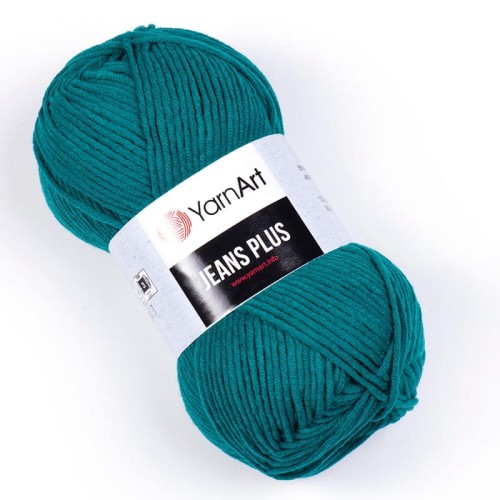 Włóczka YarnArt Jeans Plus 63 / morski