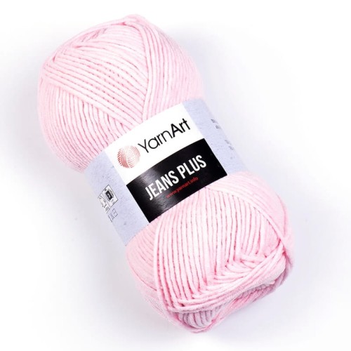 Włóczka YarnArt Jeans Plus 74 / jasny róż