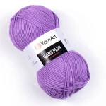 Włóczka YarnArt Jeans Plus 72 / jasny fiolet