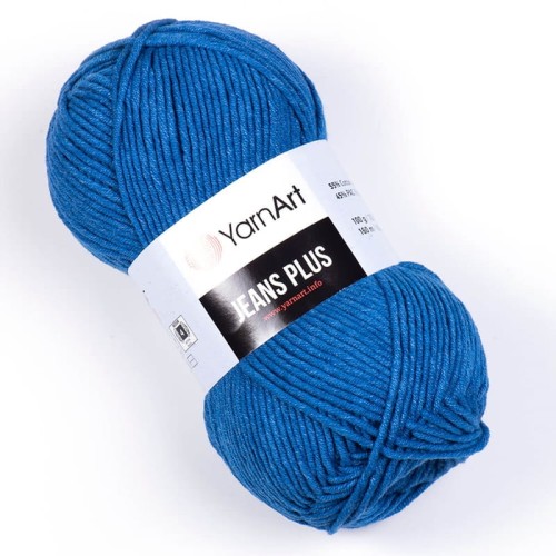 Włóczka YarnArt Jeans Plus 17 / niebieski ciemny
