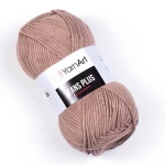 Włóczka YarnArt Jeans Plus 71 / jasny brąz