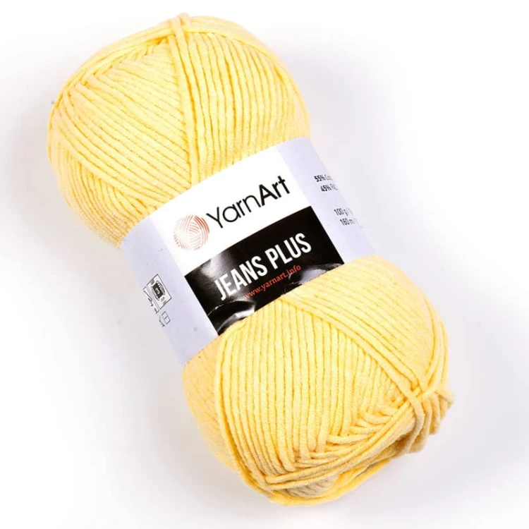Włóczka YarnArt Jeans Plus 88 / wanilia
