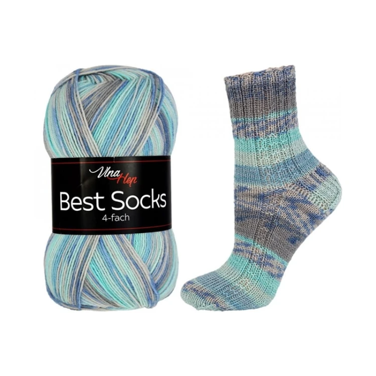 Włóczka Vlna-Hep Socks Best 4-fach 7302