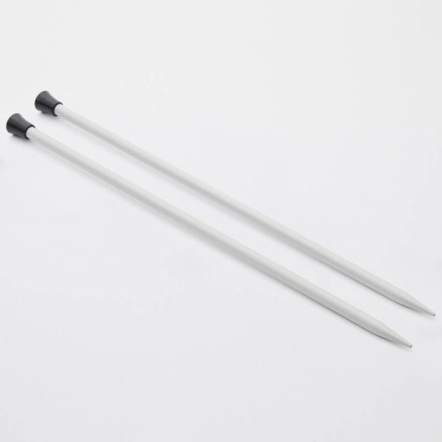 Druty proste KnitPro Basix 35 cm - aluminium