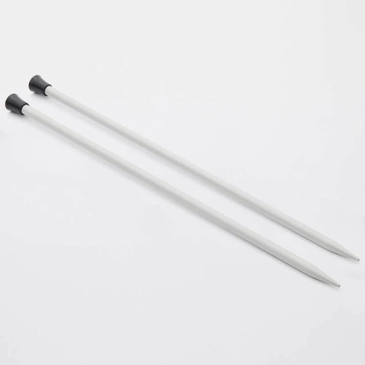 Druty proste KnitPro Basix 35 cm - aluminium