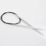 Druty z żyłką KnitPro Basix - aluminiowe