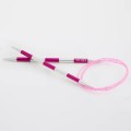 Druty z żyłką KnitPro Smartstix - metalowe