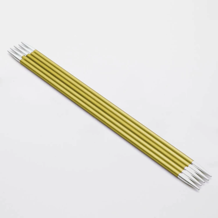Druty do skarpet KnitPro Zing double-pointed 20 cm - metalowe