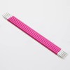 Druty do skarpet KnitPro Zing double-pointed 20 cm - metalowe