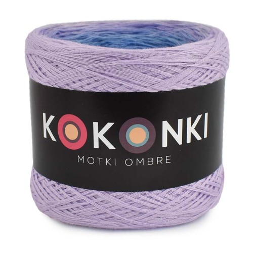 KOKONEK Classic B097 Lawenda/fiołek/jasny niebieski/jeans melanż/atrament