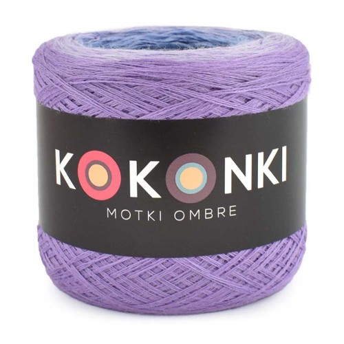 KOKONEK Merino 705 - Jasny fiolet/lawenda/jasny niebieski/szaroniebieski/atrament