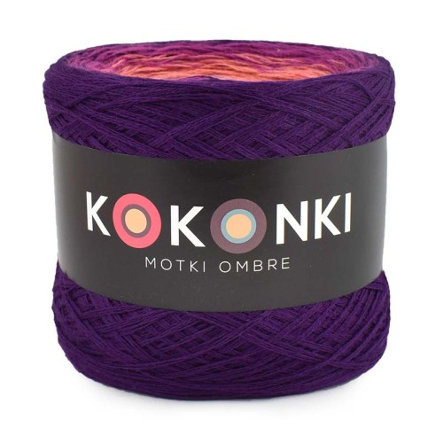 KOKONEK Merino 706 - Śliwka/jeżyna/jasna malwa/morela/ametyst