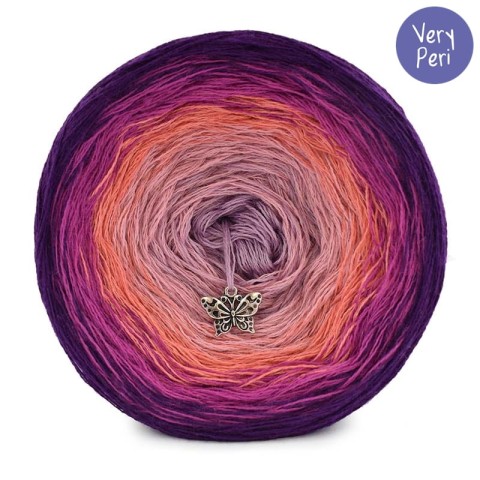 KOKONEK Merino 706 Very Peri - Śliwka/jeżyna/jasna malwa/morela/ametyst