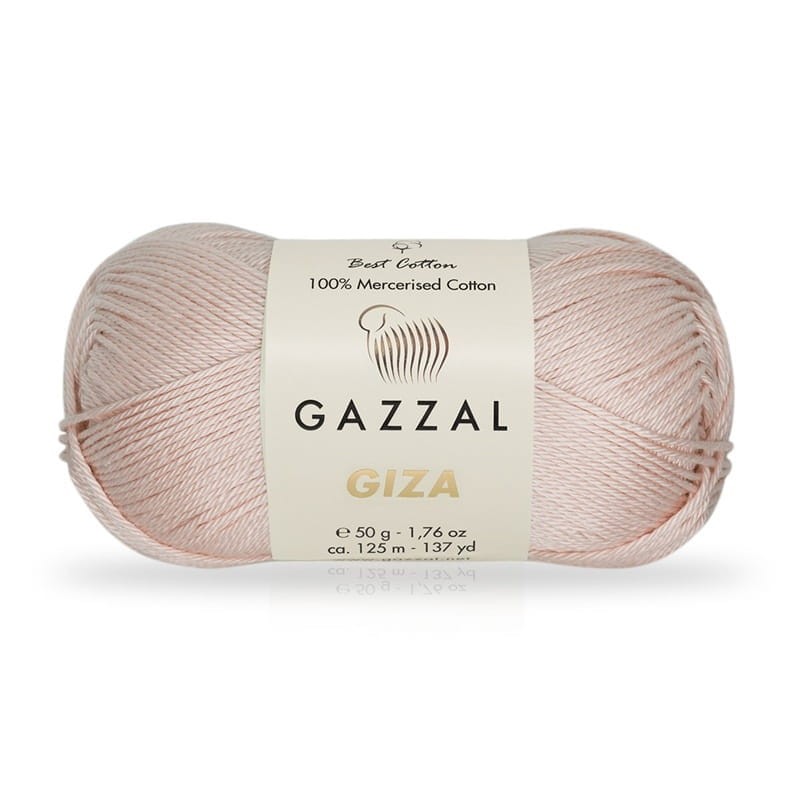 Włóczka Gazzal Giza 2497 / łososiowy