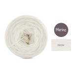 KOKONEK Mono Merino jeden kolor - krem / 250m