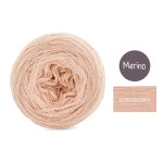 KOKONEK Mono Merino jeden kolor - łososiowy / 250m